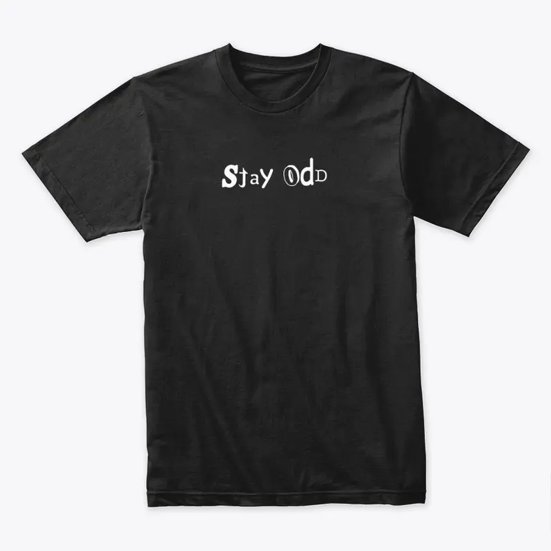 Stay Odd Black Tee